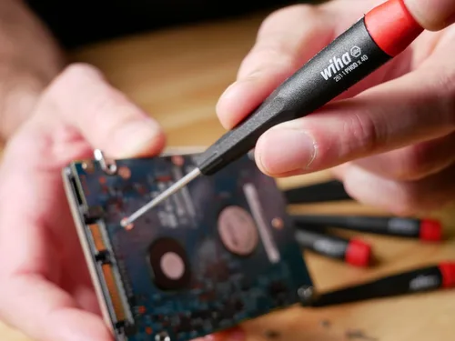 Miniatura 8 de Wiha 7 piezas juego de desarmador de precisión e inclinado Phillips