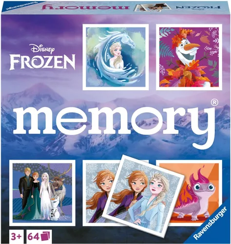 Miniatura 2 de Ravensburger Disney Frozen Memory Game – Pares de fotos a juego para niños a partir de 3 años – Juguete educativo para niños
