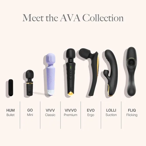 Miniatura 8 de Vibrador Ava para mujeres – Vida útil de la batería de 4 horas Silicona segura para el cuerpo resistente al agua Vibradores de clítoris juguete