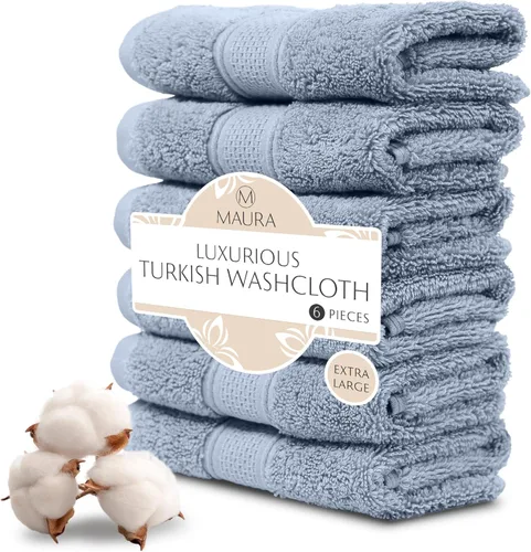 Miniatura 26 de Set de 8 piezas de toallas de baño. 2017 (Nueva colección). 2 toallas de baño, 2 toallas de mano, 4 paños. Toallas turcas calidad premium. Super