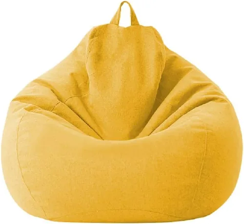 Miniatura 2 de Funda para silla de puf para niños y adultos, funda resistente con cremallera, puf de saco, puf de almacenamiento con cremallera (sin relleno)