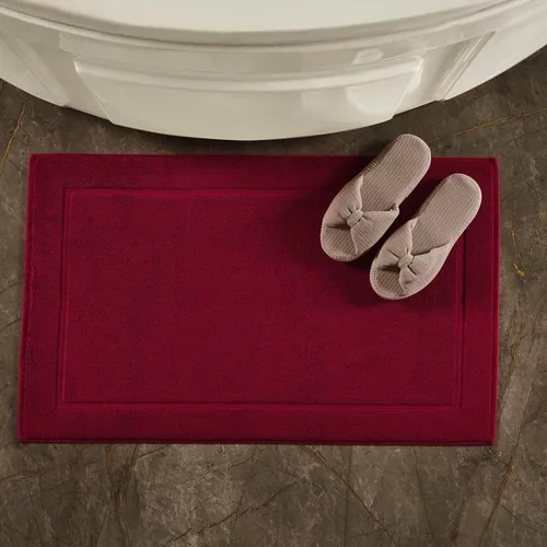 Miniatura 3 de Hammam Linen - Tapetes de baño, 21 x 34 pulgadas, paquete de 2, 100% algodón hilado en anillo, diseño de bandas, altamente absorbentes, lavables a