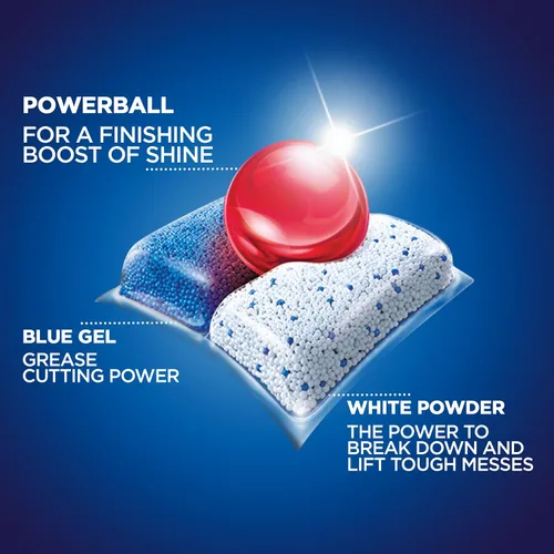 Miniatura 4 de Set Finish Power - 76 unidades - Detergente para lavavajillas - Powerball - Tabletas para lavavajillas - Tabletas para platos y limpiador