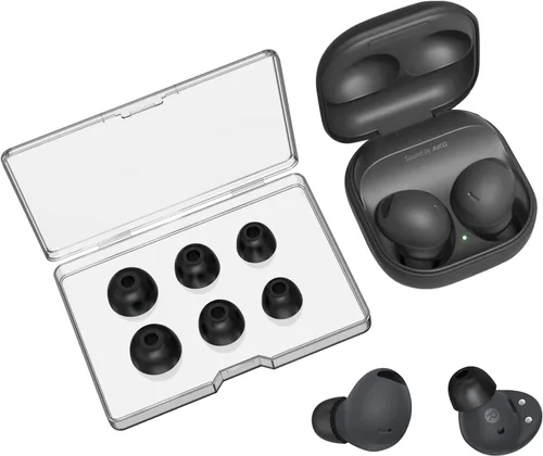 Miniatura 7 de 3 pares de almohadillas de espuma viscoelástica para Samsung Galaxy Buds 2 Pro, súper cómodas y antideslizantes de repuesto, sin dolor de silicona