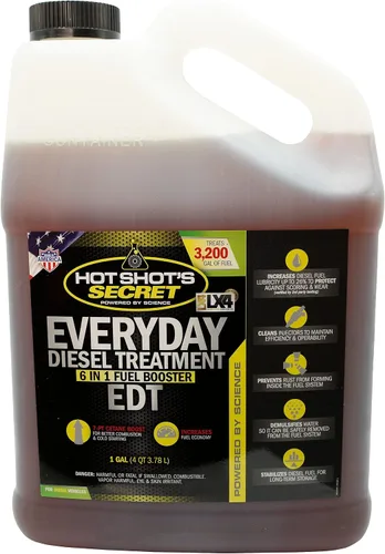 Miniatura 5 de Hot Shot's Secret Paquete de aditivos para combustible diésel, anti-gel de invierno (1 galón) + tratamiento diésel diario (1 galón)