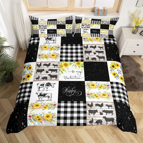 Miniatura 41 de Erosebridal Juego de ropa de cama con diseño de árbol de la vida, tamaño Queen para niños y niñas, diseño bohemio exótico de mariposa, funda