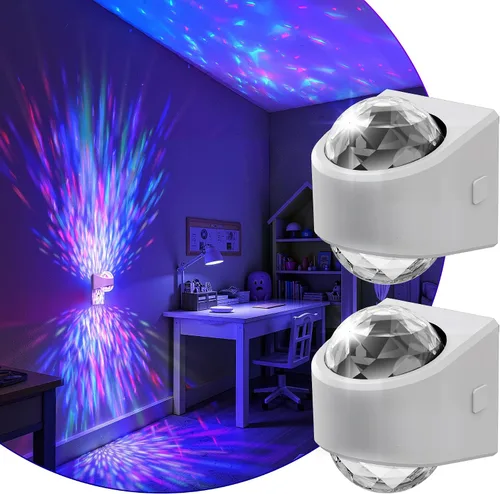 Miniatura 15 de L LOHAS LED - Luces nocturnas enchufables en la pared, luz nocturna con proyector y sensor de crepúsculo a amanecer, 1600K/3000K/5000K ajustable