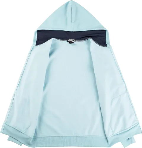 Miniatura 6 de ANGELA BEBE Conjunto deportivo para hombre, 2 piezas, sudadera con capucha y sudadera para hombre