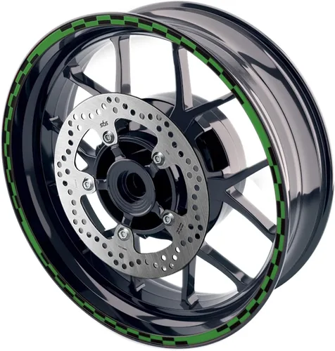 Miniatura 16 de MC MOTOPARTS Pegatinas de llanta exterior de 17 pulgadas C02B compatibles con YZF R125 MT125 MT07 MT10 MT25 FZ25 MT03 (azul)