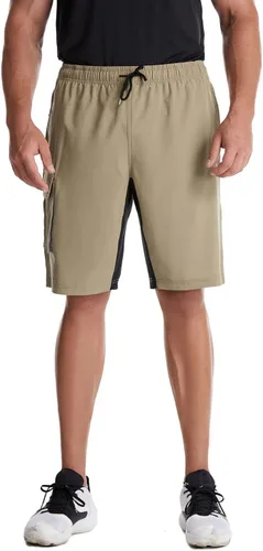 Miniatura 5 de Mr.Stream Pantalones cortos de carga elásticos con múltiples bolsillos y secado rápido para hombre