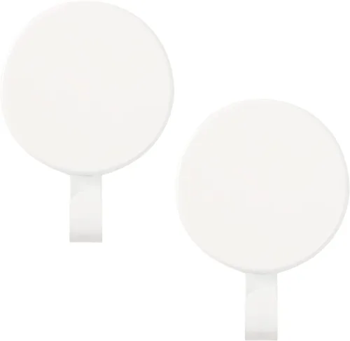 Miniatura 10 de Colgador magnético para corona, ganchos magnéticos resistentes, suministros para colgar para puerta de metal, refrigerador, coronas de Navidad