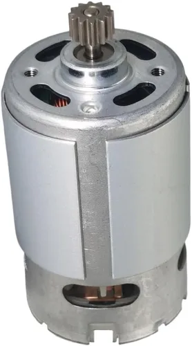 Motor de Reemplazo RS550 12V 12 Dientes (Φ8.6mm) para Herramienta Eléctrica, Motor de 9.6-25V 9-15 Dientes 25000 RPM para Batería y Taladro Sin