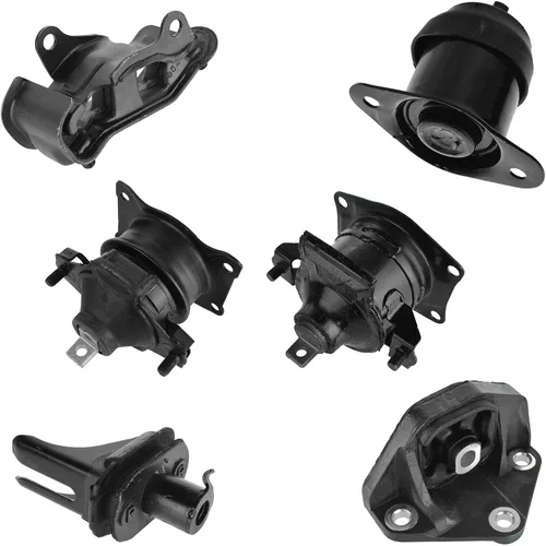 Miniatura 49 de TRQ Kit de montaje del motor de transmisión del motor Juego de 4 piezas para Captiva Sport Equinox Terrain 2.4L
