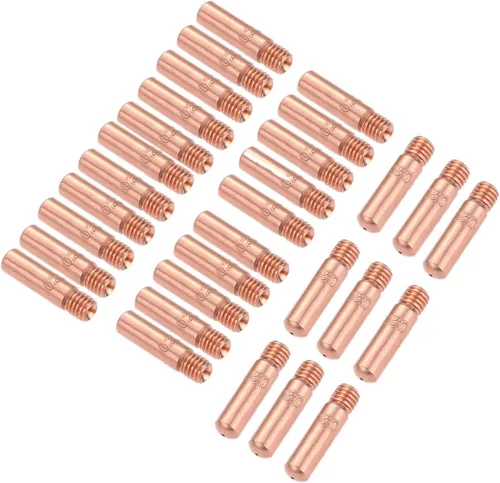 30 puntas de contacto de soldadura MIG 11-23 (0.023 pulgadas) de repuesto para pistola de soldadura Lincoln/Magnum 100L y Tweco Mini #1 MIG