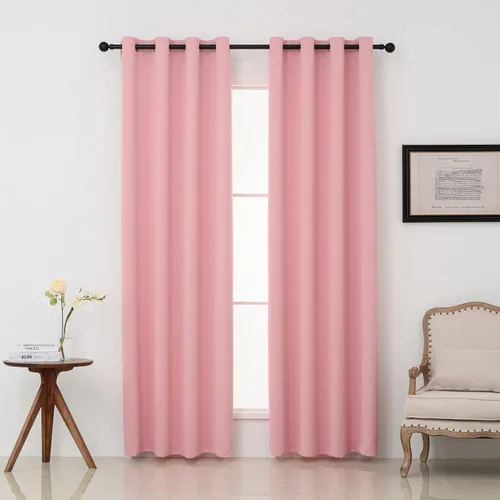 Miniatura 62 de Pickluc Cortinas Opacas Azul Marino para Sala de Estar, Cortinas Bloqueadoras de Luz con Ojales, Aislamiento Térmico, Reducción de Ruido, 52 Azul