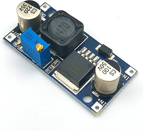 Miniatura 8 de FainWan 5pcs LM2596S-ADJ módulo de alimentación DC-DC Buck Regulador 3A ajustable 5V/12V/24V