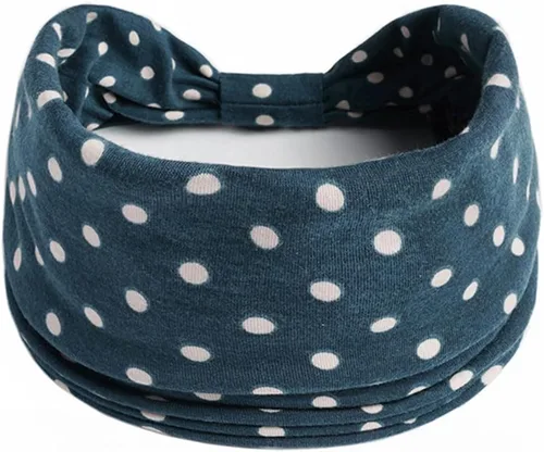 Miniatura 104 de K-Elewon Paquete de 3 diademas elásticas anchas para mujer, bandas para el cabello para yoga, deportes