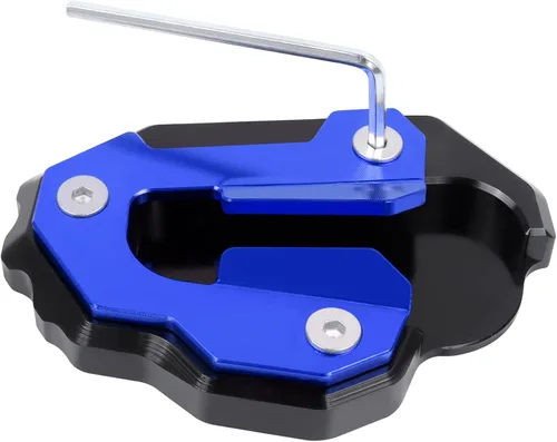 Miniatura 6 de Worldmotop - Almohadilla de repuesto para soporte lateral de motocicleta HONDA Goldwing 1800 GL 1800 F6B GL1800 2020 2021 2022 (negro 2)