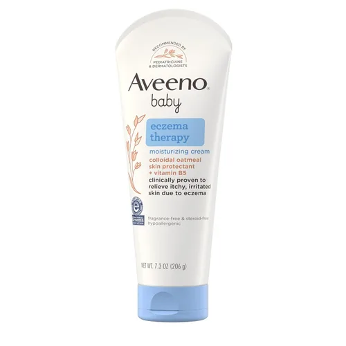 Miniatura 11 de Aveeno Baby Welcome Little One - Set de regalo para el cuidado de la piel con gel corporal nutritivo y champú, lavado de baño relajante, toallitas