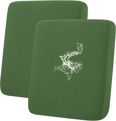 Miniatura 73 de hyha Fundas impermeables para cojines de sofá para mascotas, funda antideslizante para asiento de sofá para perros lavable, tela de jacquard Gris
