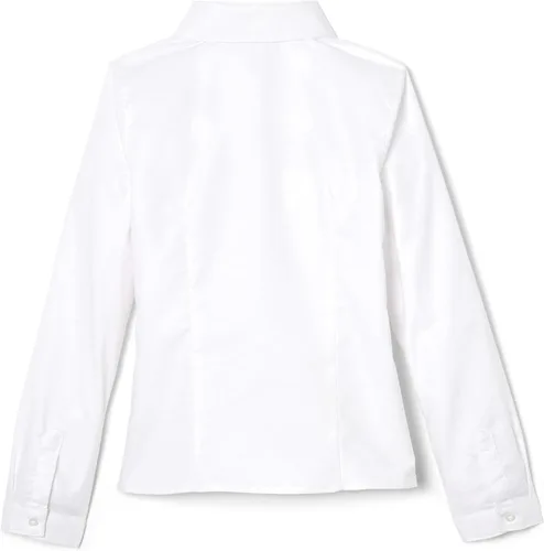 Miniatura 2 de French Toast Blusa Oxford de manga larga para niña