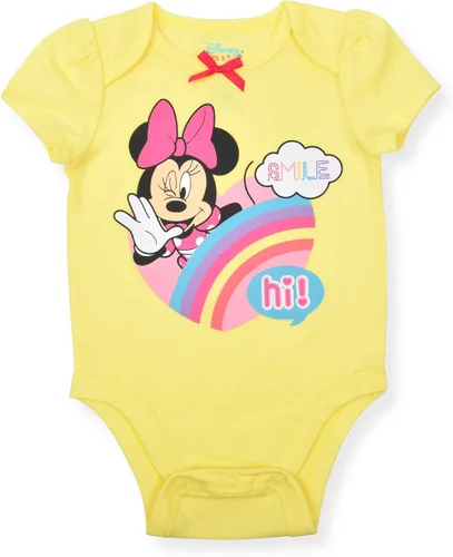 Miniatura 2 de Disney Minnie Mouse Fabulous - Paquete de 5 mamelucos para niñas recién nacidas, bebés y bebés