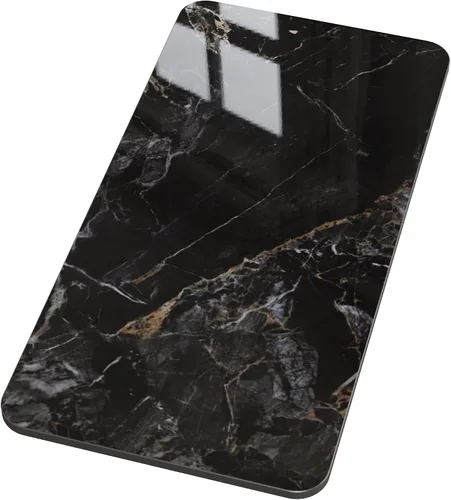 Miniatura 21 de Square Table Top, 19.6” White Sintered Stone Tabletop, DIY Replacement & Cover Marble Desktop, Scratch & Wear Resistant, Suitable for Indoor &