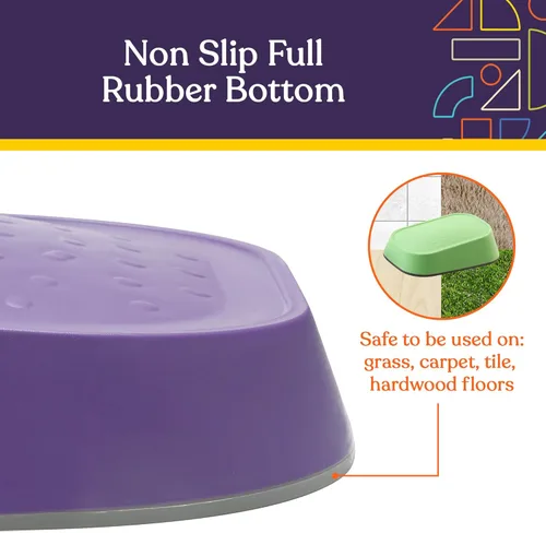 Miniatura 4 de Special Supplies Juego de 5 piedras de equilibrio para niños para uso en interiores y exteriores, bloques de equilibrio que promueven