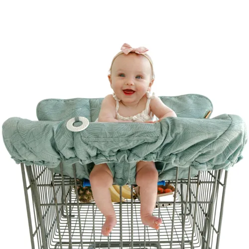 Miniatura 12 de Binxy Baby 2-en-1 Funda cómoda para silla alta y carrito de compras para bebé, funda cómoda para carrito de comestibles, funda universal para En