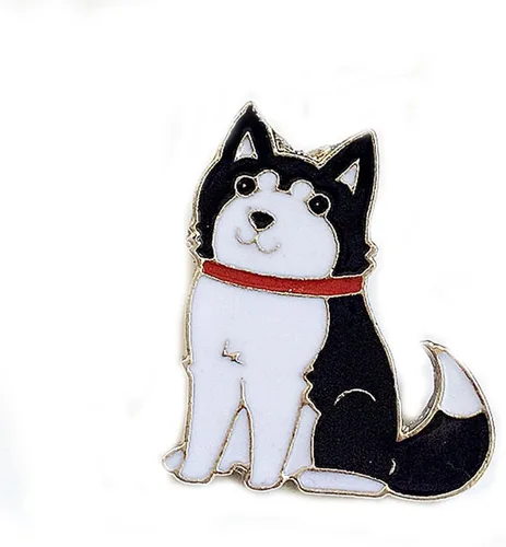 Miniatura 39 de Broche de perro carlino encantador para mascotas, broche de ramillete de metal, placa de identificación para perro, regalo de cumpleaños de Navidad