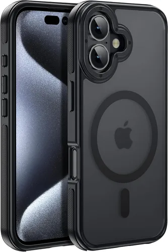 Miniatura 96 de Funda para iPhone 17 Pro Max con protector de lente de cámara [protección de grado militar de 10 pies] compatible con MagSafe a prueba de golpes