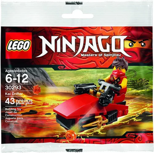 Juego de drifter Kai, Ninjago de LEGO (30293) con bolsa