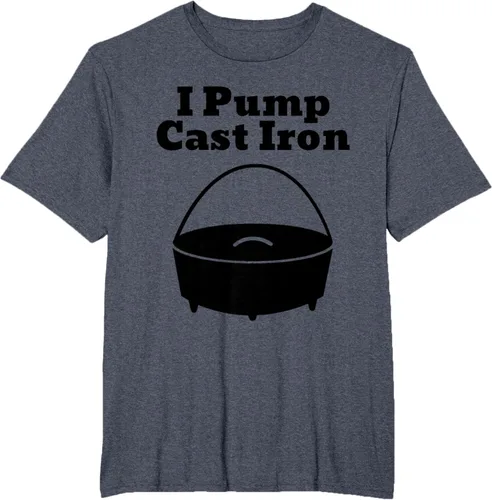 Miniatura 89 de I Pump - Camiseta de hierro fundido para cocinar al horno holandés
