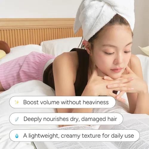 Miniatura 2 de Tratamiento intensivo para el cabello – Fórmula reparadora de proteínas de arroz para un cabello más suave y fuerte – Hidratante y fortalecedor