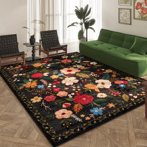 Miniatura 46 de Rugcomf Alfombra Pasillera para Pasillos Alfombra de Cocina Antideslizante 2'6'' x 8' Alfombras Pasilleras Lavables con Respaldo de Goma Alfombra