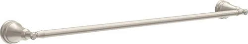 Delta Mylan MYN18-DN - Toallero extensor de 18 pulgadas con 6 pulgadas para baño, níquel cepillado, extensible, de 18-24 pulgadas, toallero para
