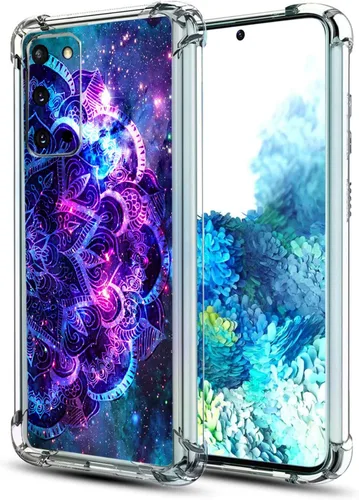 Miniatura 15 de Funda para Galaxy S20 FE 5G, atrapasueños, protección contra caídas espaciales, a prueba de golpes, TPU de cuerpo completo, resistente a