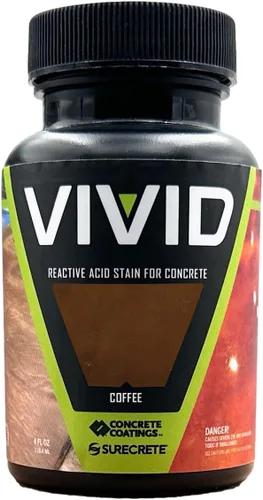 Miniatura 7 de CC Concrete Coatings Tinte ácido vívido para hormigón oliva 4OZ