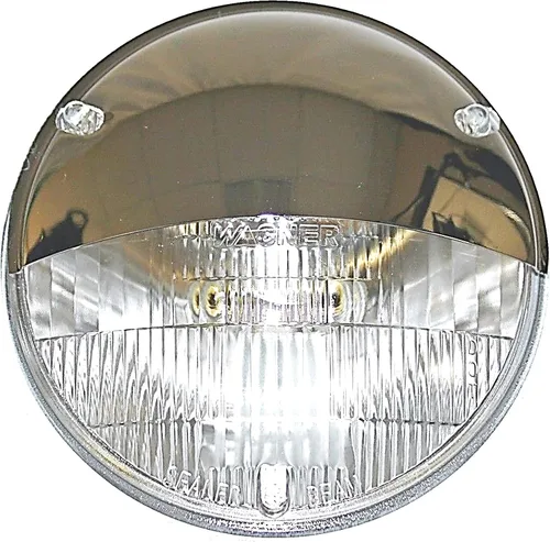 Miniatura 3 de Octane Lighting 5.75 "5-3/4" acero inoxidable pulido media luna escudos cubre cuádruple faro lámpara cubierta par para H5006 H5001 4000 50001 coche