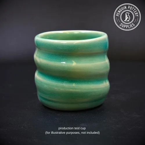Miniatura 2 de Penguin Pottery - Serie Celadon - Verde - Esmalte de fuego medio, esmalte de alto fuego, cono 5-6 para arcilla de fuego medio, arcilla de fuego alto