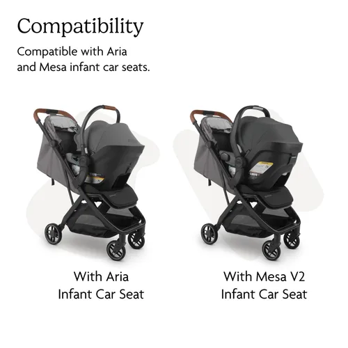Miniatura 6 de UPPAbaby Adaptador para Minu V3 – Compatible con asientos de coche Aria y Mesa – Fijación rápida + segura – 1 par