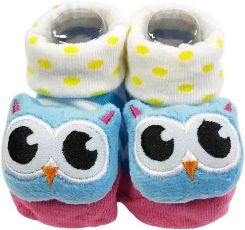 Miniatura 6 de Bowbear Adorables calcetines antideslizantes para bebé, 6 pares