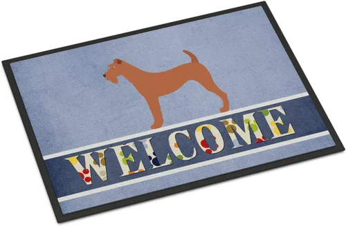 Miniatura 33 de Caroline's Treasures BB8321JMAT - Felpudo de bienvenida Berger Picard de 24 x 36 pulgadas, tapete azul para puerta delantera, para interiores