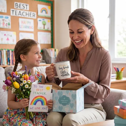 Miniatura 4 de CARAKNOTS Regalos de Apreciación para Profesoras Taza de Café Regalos para Profesores para el Día de San Valentín Cumpleaños Graduación Navidad