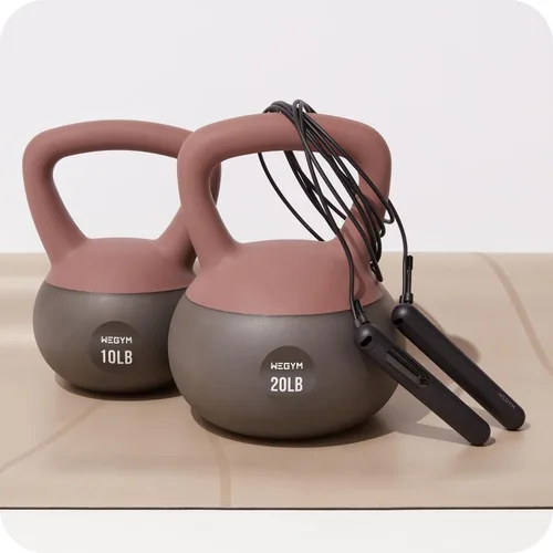 Miniatura 4 de WeGym - Cuerda de saltar inteligente para hombres y mujeres, cuerda de saltar ajustable para entrenamiento en interiores y exteriores, aplicación