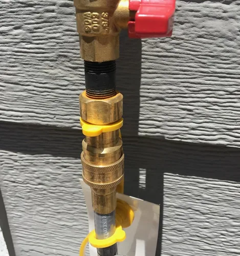 Miniatura 7 de CALPOSE Manguera de parrilla de gas natural de 25 pies de diámetro interior de 1/2 pulgada con accesorios de conexión rápida, línea de gas natural
