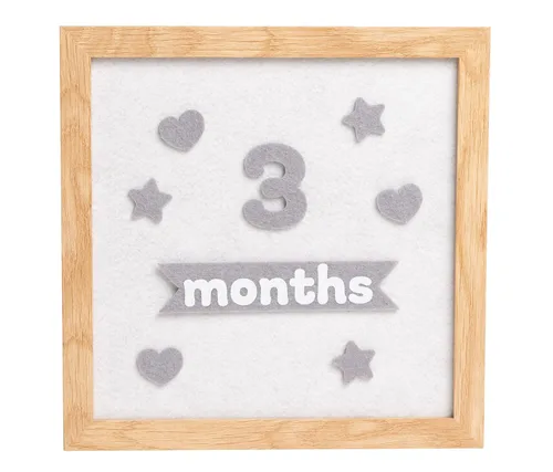Miniatura 12 de Reece Studio Kit de arcilla para imprimir huellas de bebé en lata, creadores de huellas de mano o pie de recién nacido, caja de recuerdos para bebé