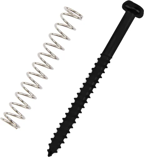 Miniatura 3 de 32 tornillos de montaje para pastilla Yootones Bass compatibles con pastillas P Bass Jazz Bass o P90 (negro)