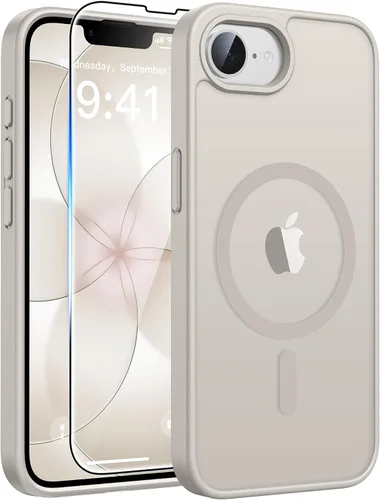 Miniatura 362 de FNTCASE - Funda para iPhone 16 Pro: magnética, mate, translúcida, de grado militar, protectora contra caídas, resistente, fina, duradera y a prueba
