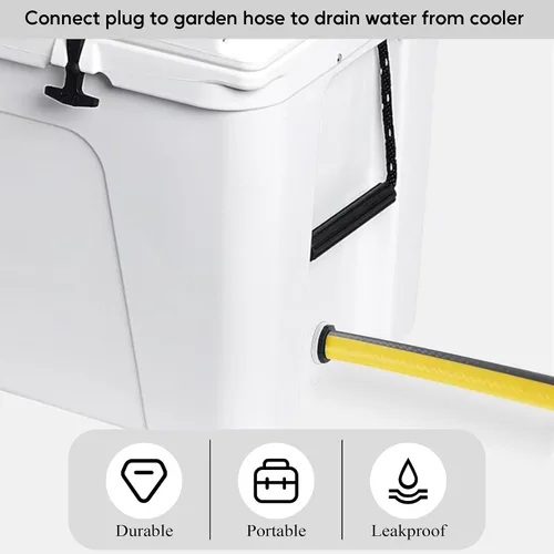 Miniatura 6 de Conexión de manguera de tapón de drenaje más fresco, reemplazo de enchufe enfriador compatible con enfriadores Yeti Roadie, Tundra y tanque